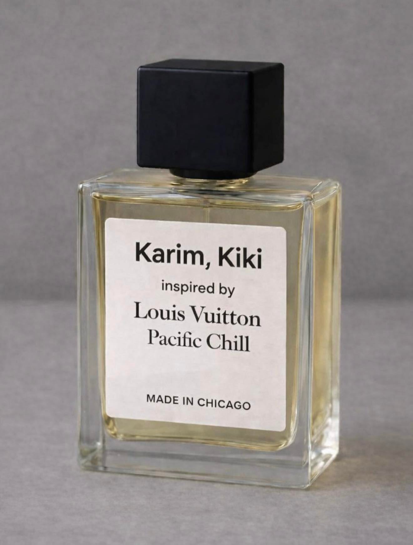 Inspired by Louis Vouitton Pacific chill fresh Luxury perfume made in chicago